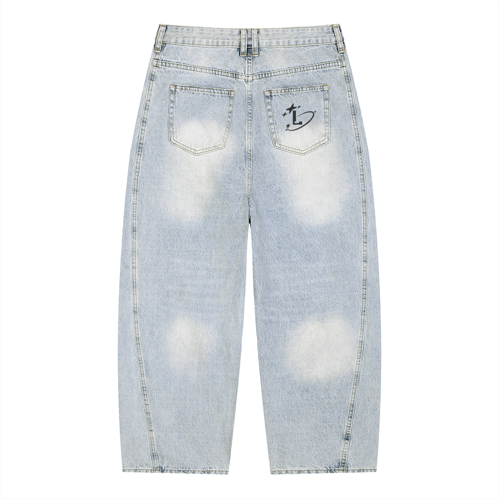 barrel jeans