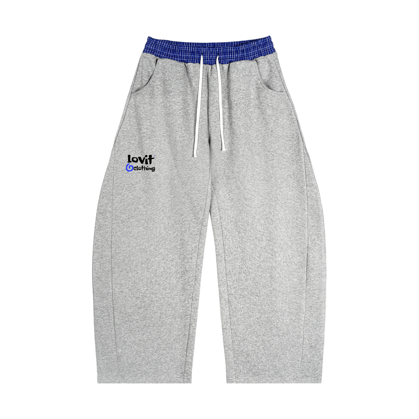 blue boxer trackies