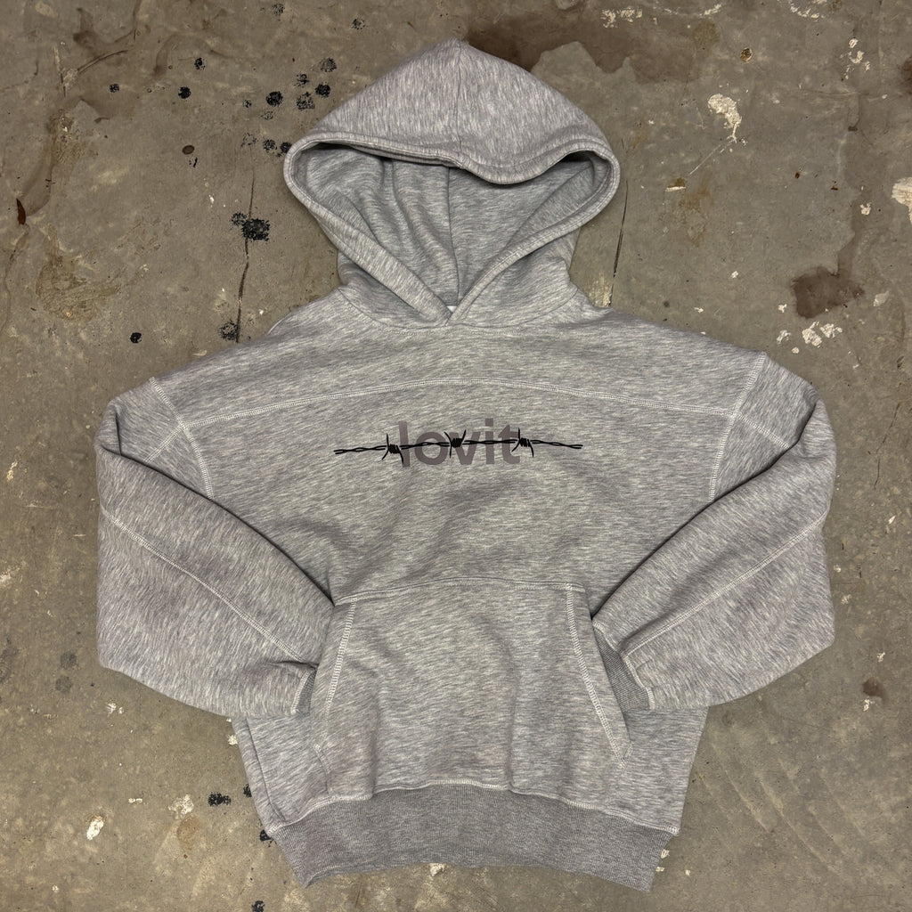the barbwire hoodie.